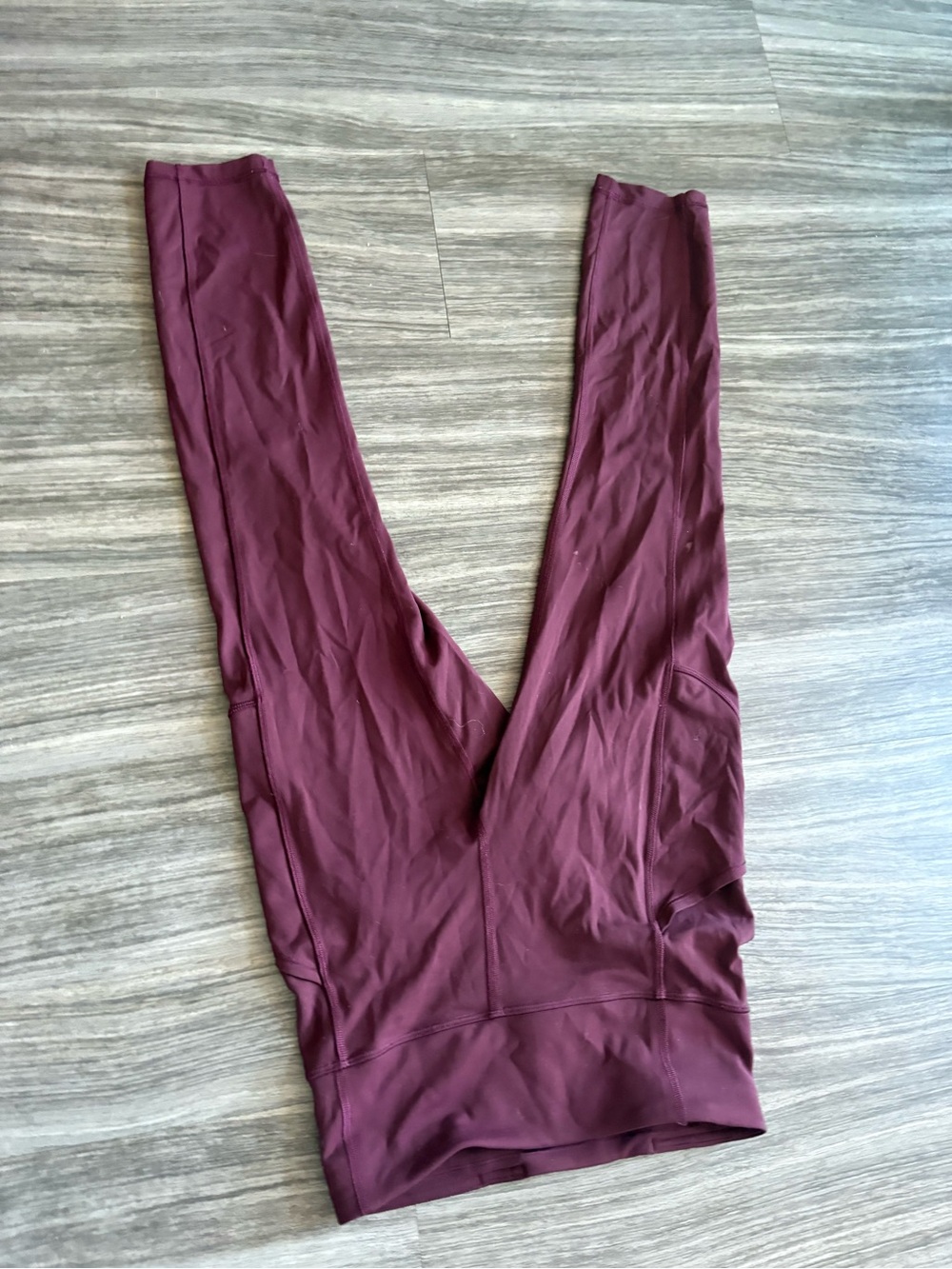 lululemon athletica Burgundy High-Rise Leggings